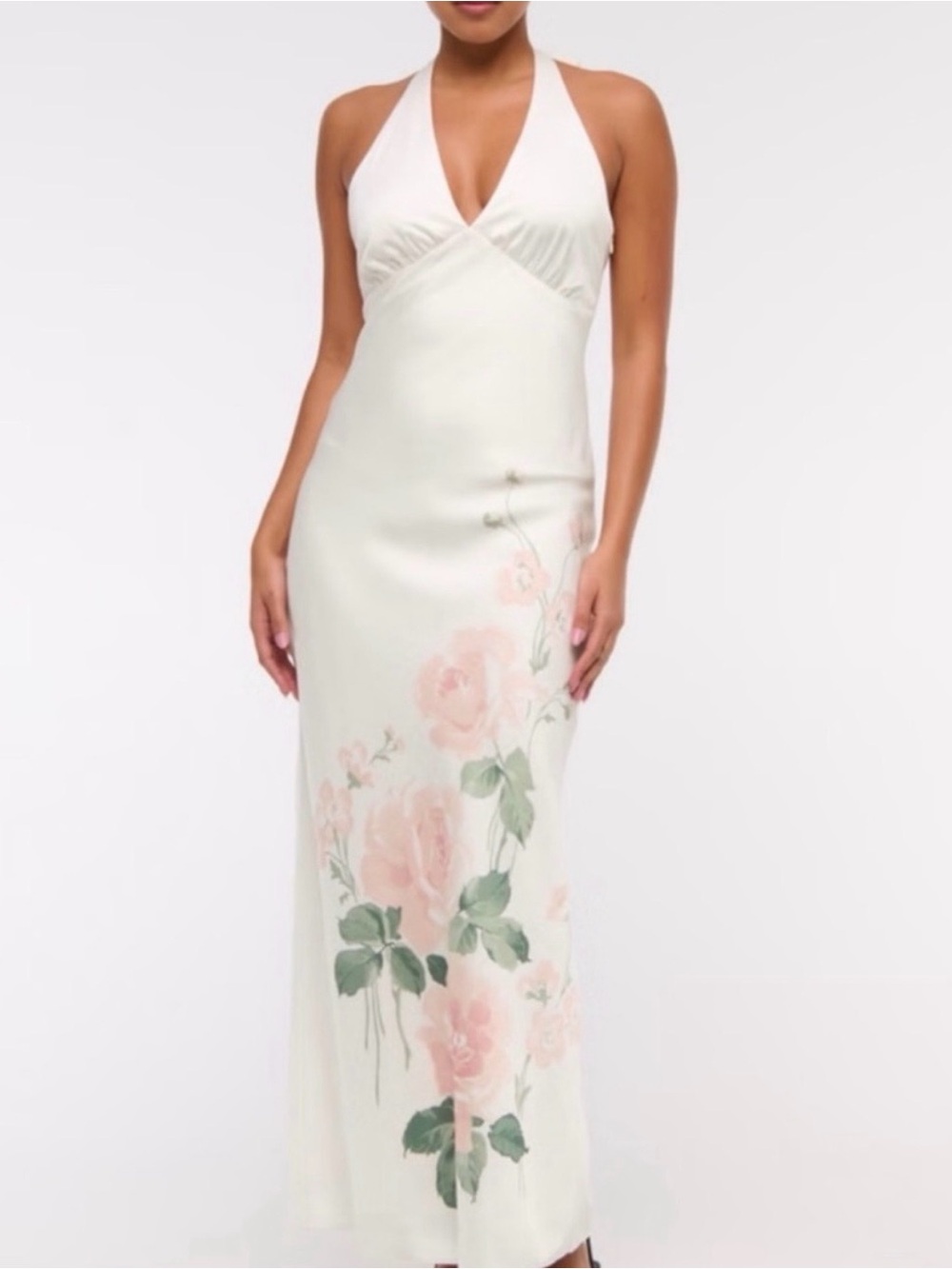 The A&F Julia Slip Halter Maxi